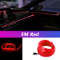 Car LED Ambient Light Strip - USB Neon Interior Lighting Kit (5M)