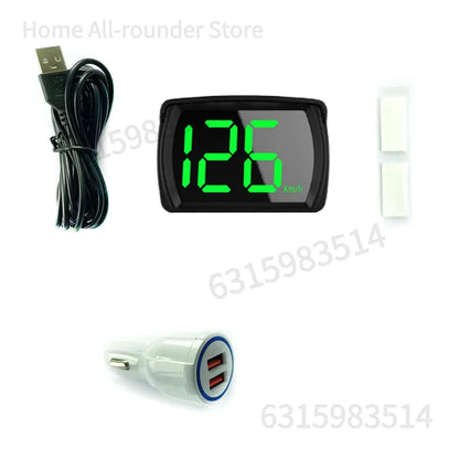 DriveForce Digital Car HUD - GPS Speedometer Head-UP Display