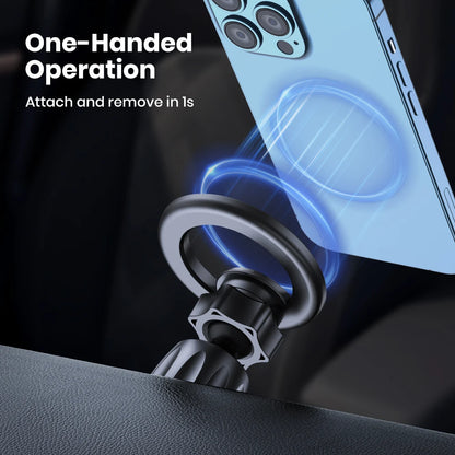 MagSafe Magnetic Car Phone Holder- 360° Dashboard & Air Vent Mount