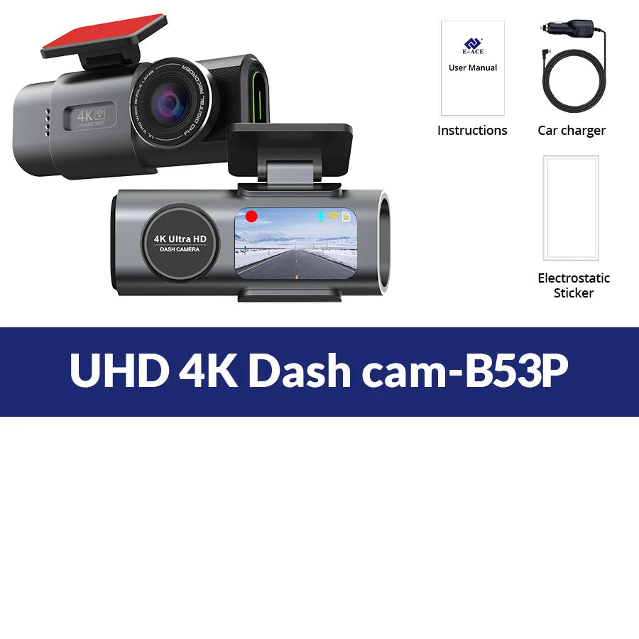 DriveForce WiFi Dash Cam-GPS Night Vision Car Camera
