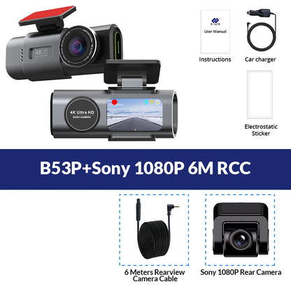 DriveForce WiFi Dash Cam-GPS Night Vision Car Camera