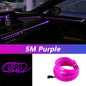 Car LED Ambient Light Strip - USB Neon Interior Lighting Kit (5M)