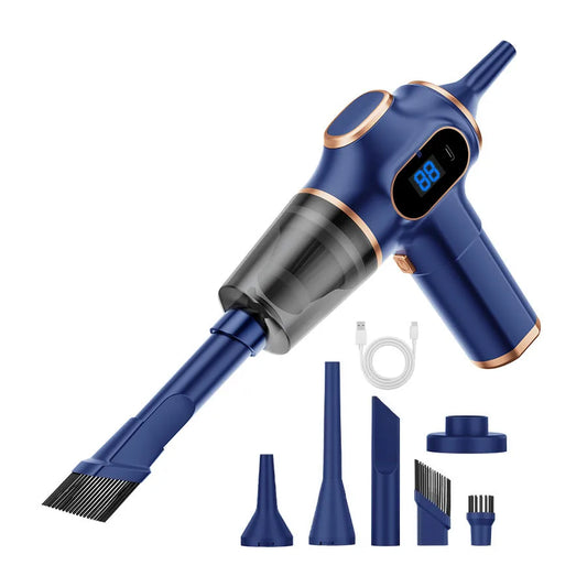 Wireless Car Vacuum Cleaner-Portable 2-in 1 Mini Vacuum